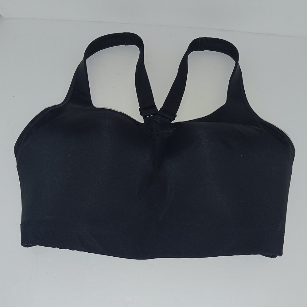 Athleta Black Crisscross Sports Bra, 32DD, EUC